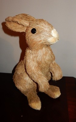 Clearance Pottery Barn Large Sisal Cottontail Bunny Ebay