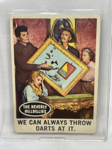 We Can Always Throw Darts At It 1963 Topps The Beverly Hillbillies #50 - Picture 1 of 10