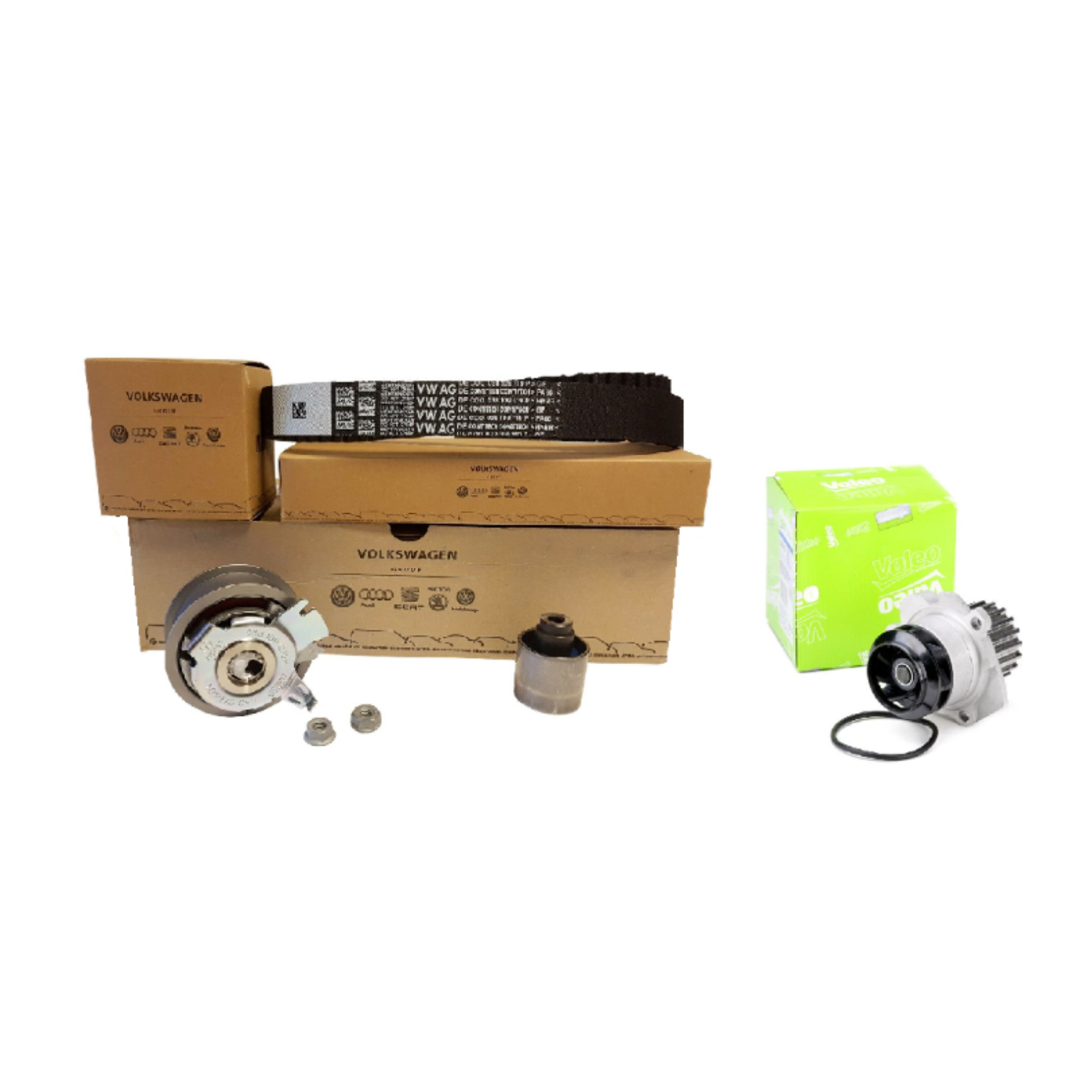 Kit distribuzione Audi A3 1.9 TDI Golf 5 V Passat 105 cv originale pompa acqua