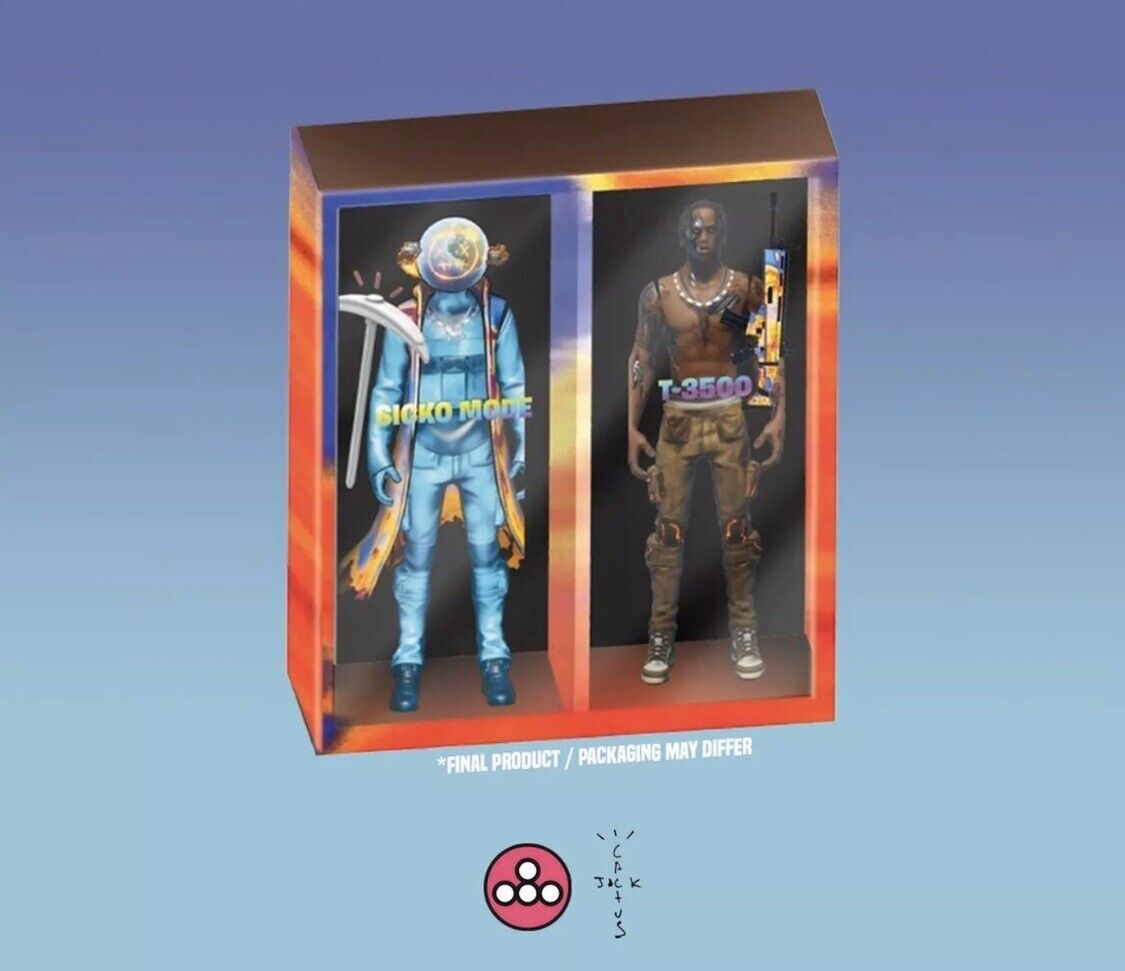 Cactus Jack for 'Fortnite' Day 6 Merch, Action Figure