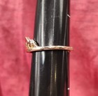 Simple Dainty Gold Tone Mountain Range Cut Out Thin Mountain Snow Cap Top Ring 7 — photo 3