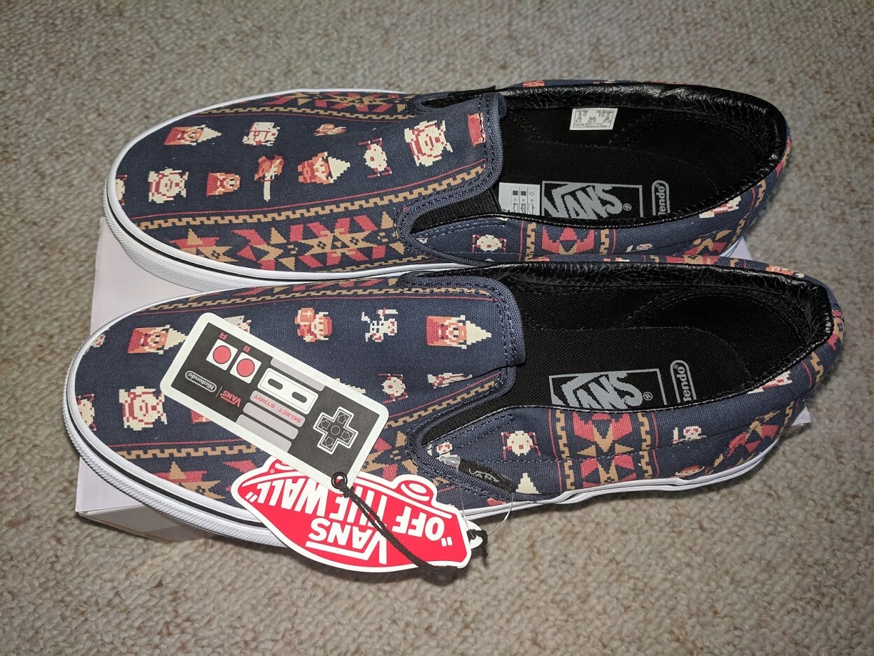 legend of zelda vans