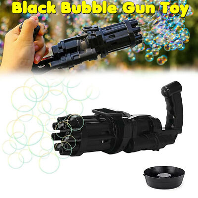 New Gatling Bubble Machine Bubbler Maker Safe Summer Cooling Fan Outdoor For Kid