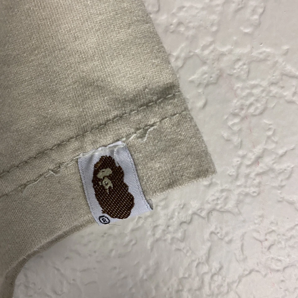 Bape Ape Shall Never Kill Ape Shirt Vintage - Image 2 of 4