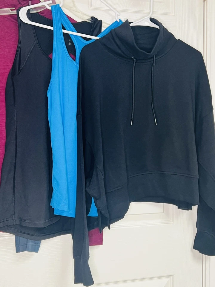 Lote de 5 prendas deportivas de entrenamiento para mujer talla S azul marino antiguo DSG 90 grados Foto 3 de 4