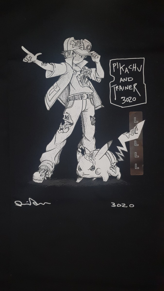 Pokemon X Daniel Arsham X Uniqlo - Size Medium T-Shirt Brand New