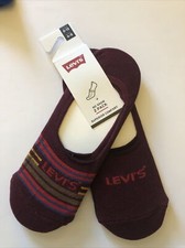 Levi  s No Show Socks Two Pack Size 8-12 MSRP 15