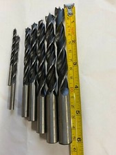  Wood Twist Drill Set 1/8" 3/16" 1/4" 5/16" 3/8" 7/16" 1/2" 