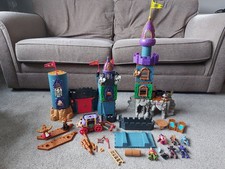 Fisher Price Imaginext Medieval & Wizards Castle Bundle with figures