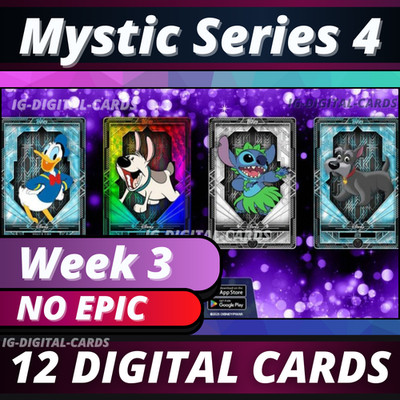 Topps Disney Collect Mystic Series 4 WEEK 3 [ NO EPIC ]