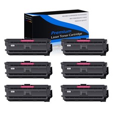 6PK High Yield Magenta CF363A 508A Toner for HP LaserJet MFP M577dn M577f M553dh