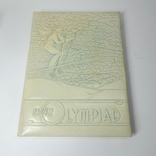 William Winlock Miller High School Olympia WA 1942 Yearbook Olympiad Vintage