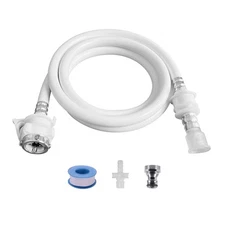Portable Washing Machine Hose PVC Quick Connect Extension 6.56 FT Twin Tub Pipe