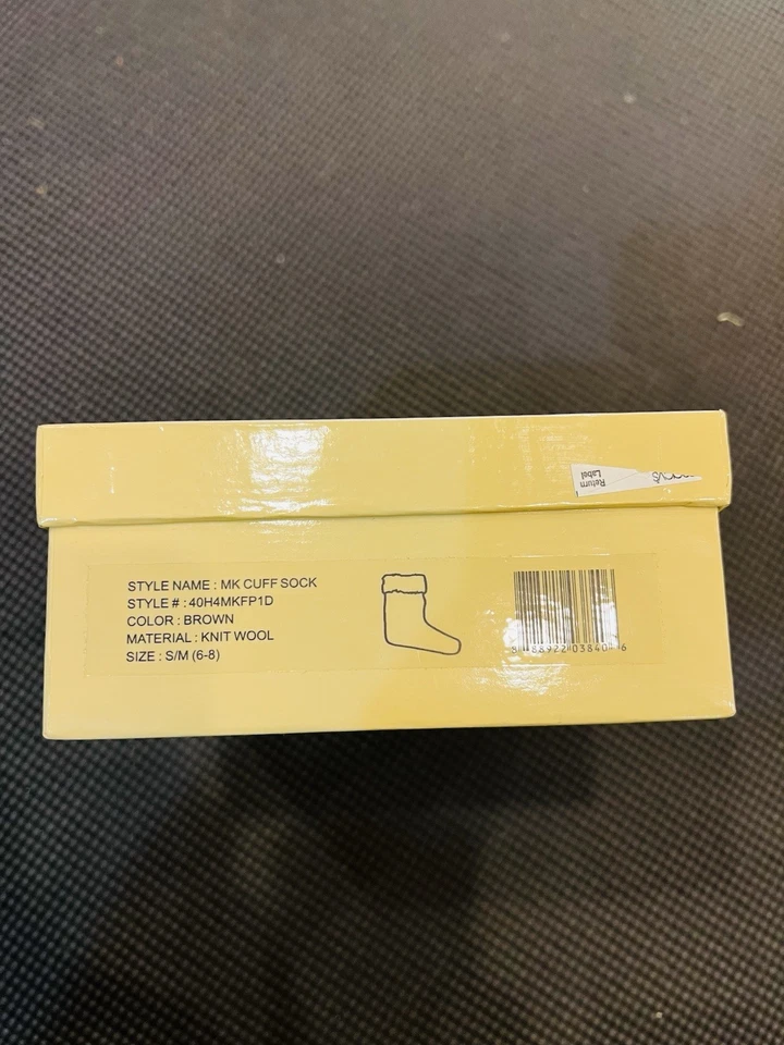 NUEVO Mujer MICHAEL KORS Puño Bota Calcetines S/M (6-8) Foto 4 de 4