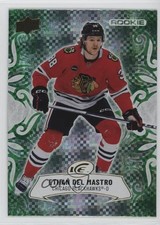 2024-25 Upper Deck Ice Rookies Emerald Green Ethan Del Mastro #115 10z3