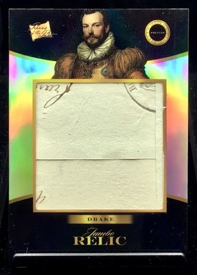 2025 Pieces Of The Past Pirates Sir Francis Drake Hand Written Document Relic