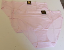 2 Wacoal Tailored Finish Hi Cut Brief Size 2X Style W71376 Pink