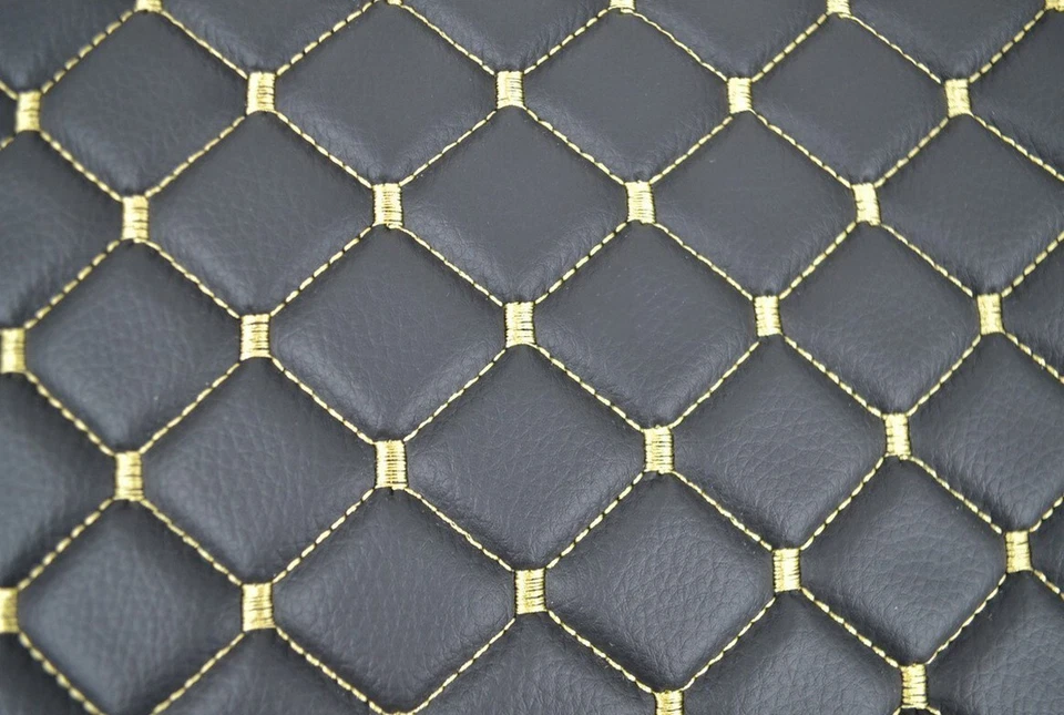 COPRI TAPPETINI ECO PELLE NERO PER IVECO STRALIS S-WAY 2019-2021 GIALLO AUTO - Immagine 2 di 2