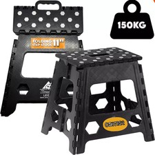 Large 150KG Folding Step Stool Multi Purpose Heavy Duty Home Kitchen Foldable UK