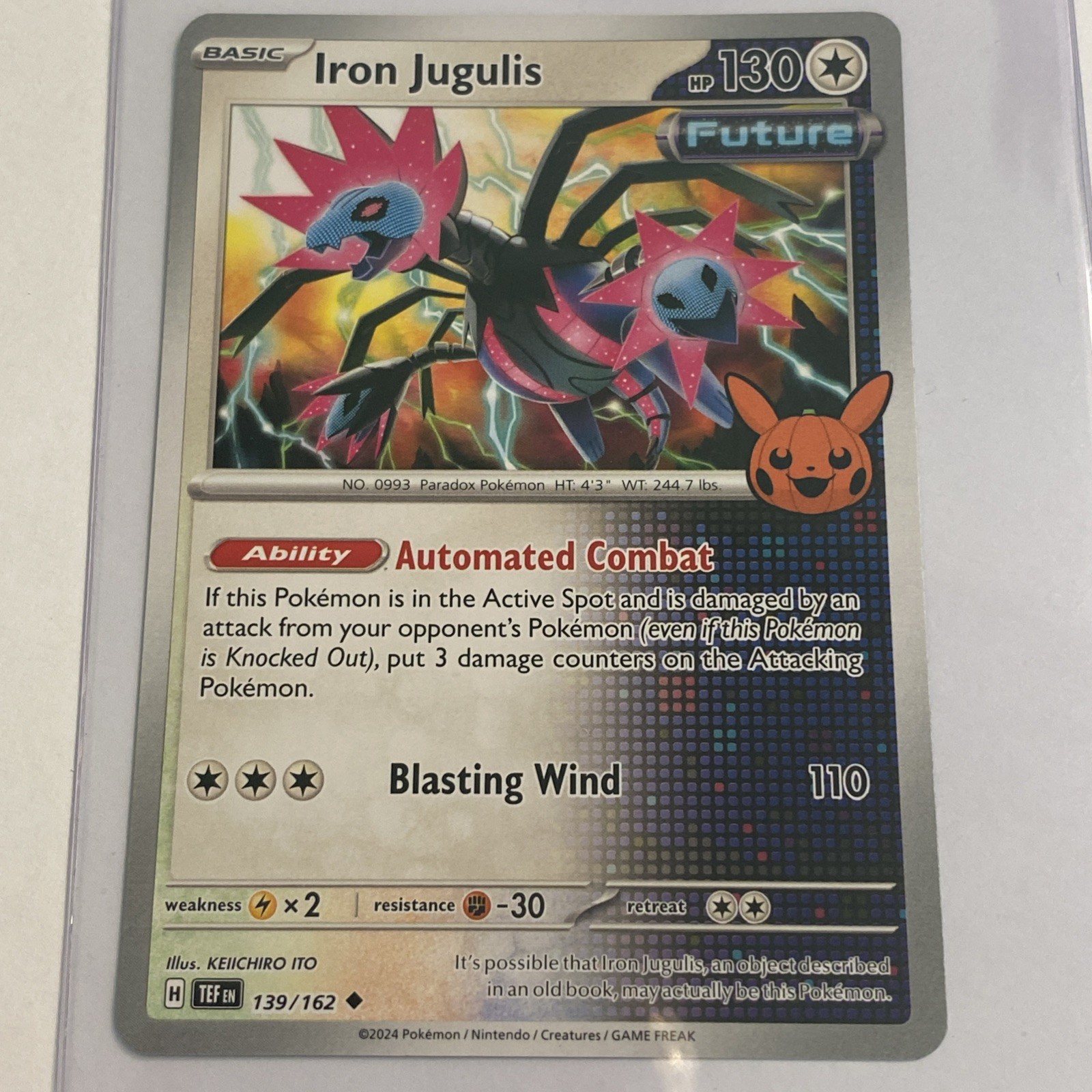 POKÉMON IRON JUGULIS 132/162 McDonald’s  