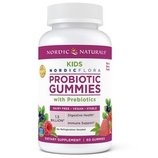 Nordic Naturals Probiotic Gummies Kinder Probiotika 1,5 Milliarden KBE 60 Gele