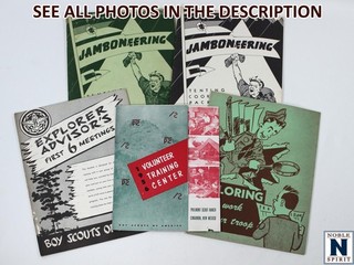 NobleSpirit Boy Scouts 1950s Instruction Manuals Philmont Exploring Jamboree (JS