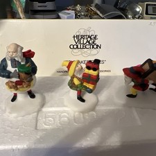 Dept 56 North Pole Series Toymaker Elves #56022 Good Condition w/ Box/Sleeve