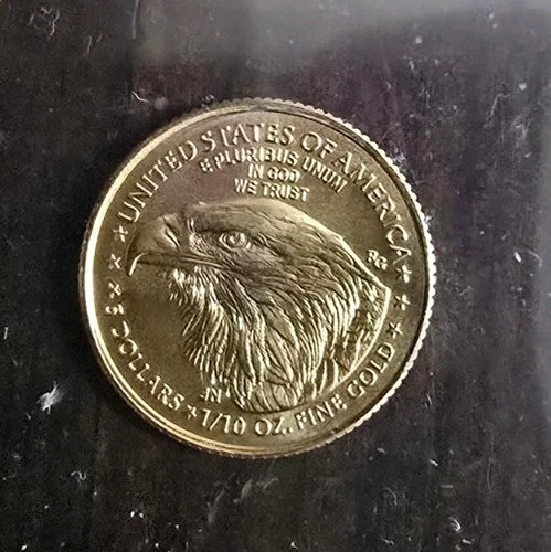 United States Mint 2022 American Eagle 1/10 oz Gold Coin .9167 Fine