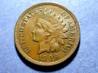 1909 Indian Cent  Ch. BU Brown