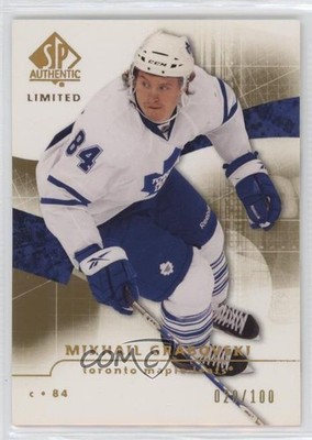 2008-09 SP Authentic Limited 20/100 Mikhail Grabovski #42 k4s