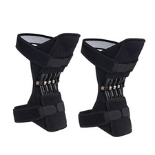 2Pcs Knee Stabilizer Pad Spring Force Protection Booster Leg Power Brace Support