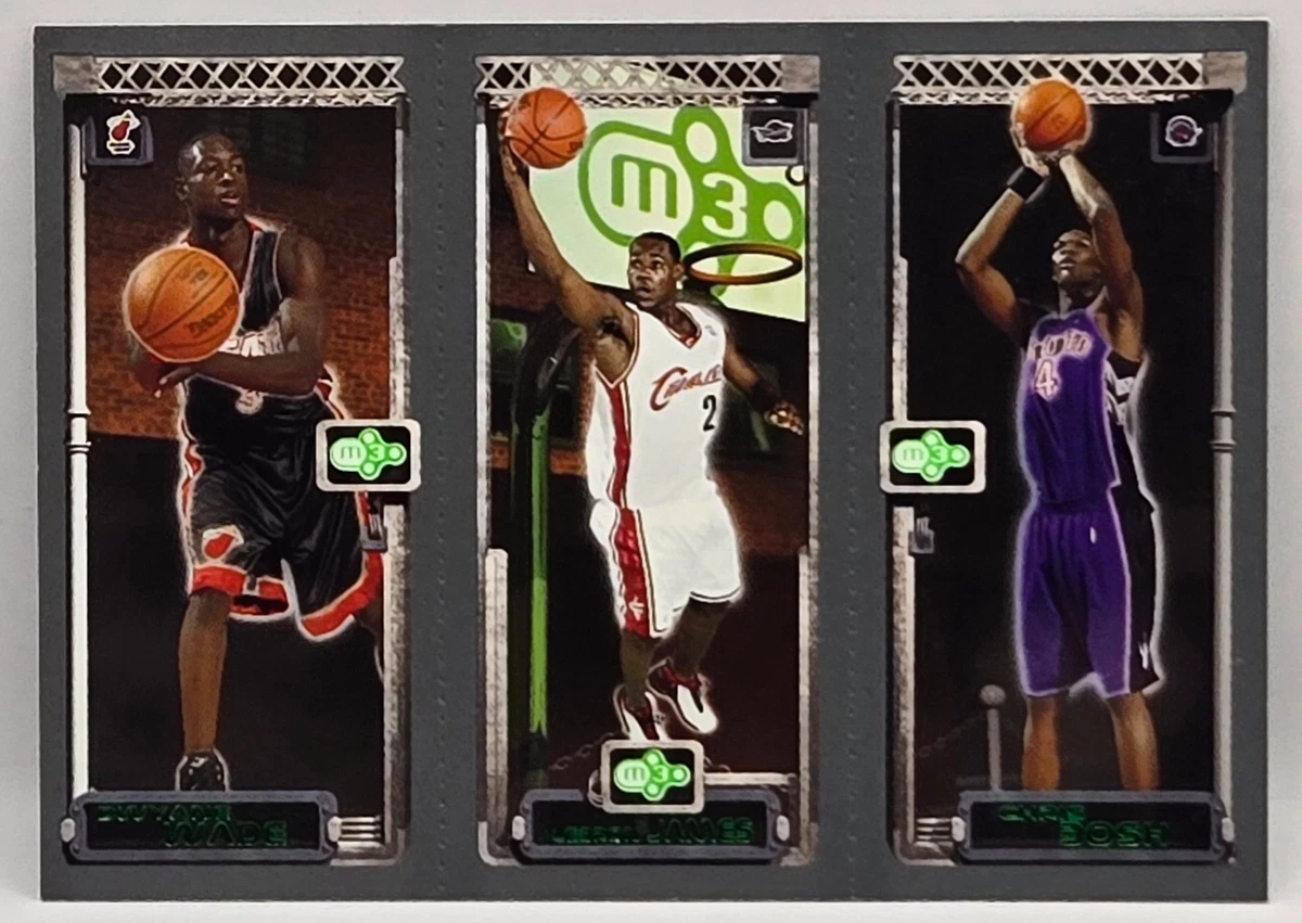 2003-04 Topps Rookie Matrix - Chris Bosh/LeBron James/Dwyane Wade
