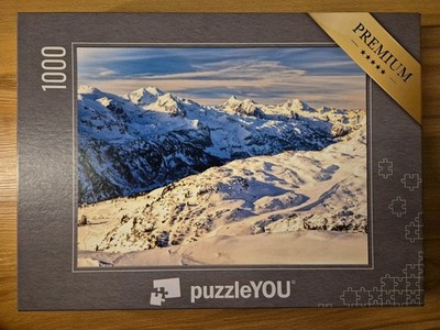 Puzzle, Obertauern Skigebiet, 1000 Teile, puzzleYOU