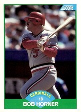 1989 Score #68 Bob Horner