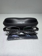 VOGUE VO 3947 352 BLACK AUTHENTIC EYEGLASSES RX WOMENS 52-16-135 Braid style