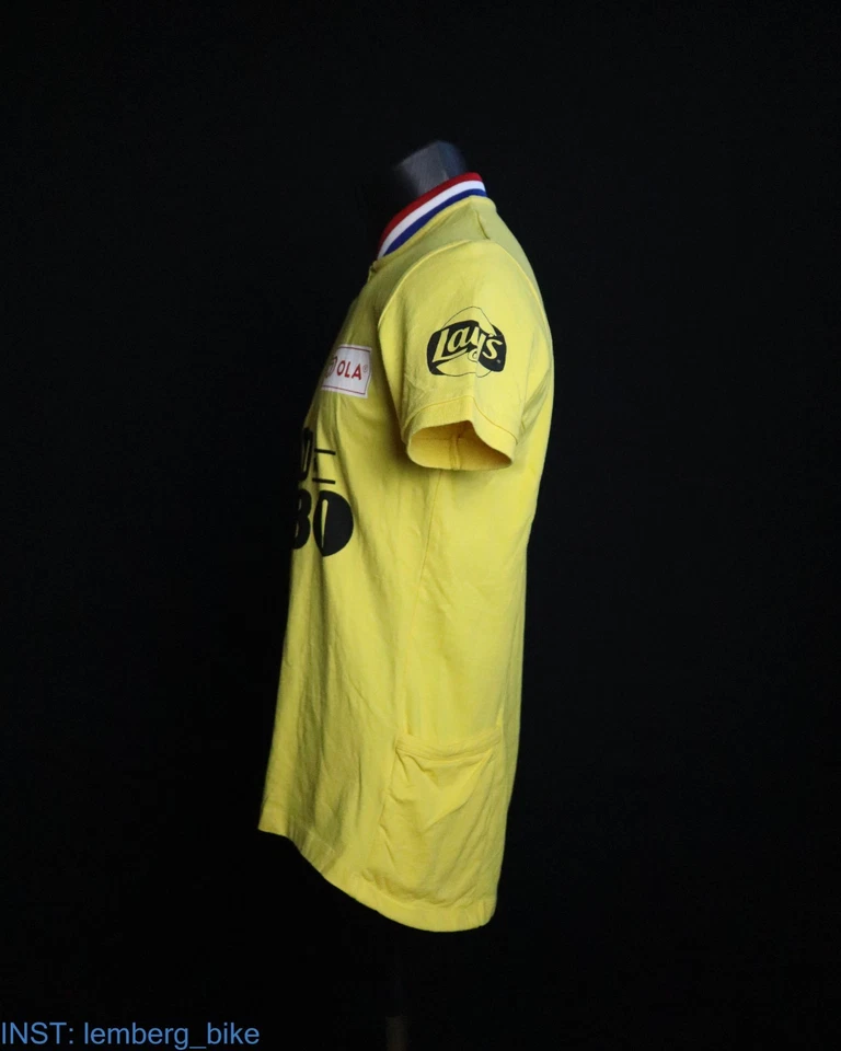 Team Lotto Jumbo NL 黄色骑行服男式 S/M 码 #362 — 第 4/4 张图片