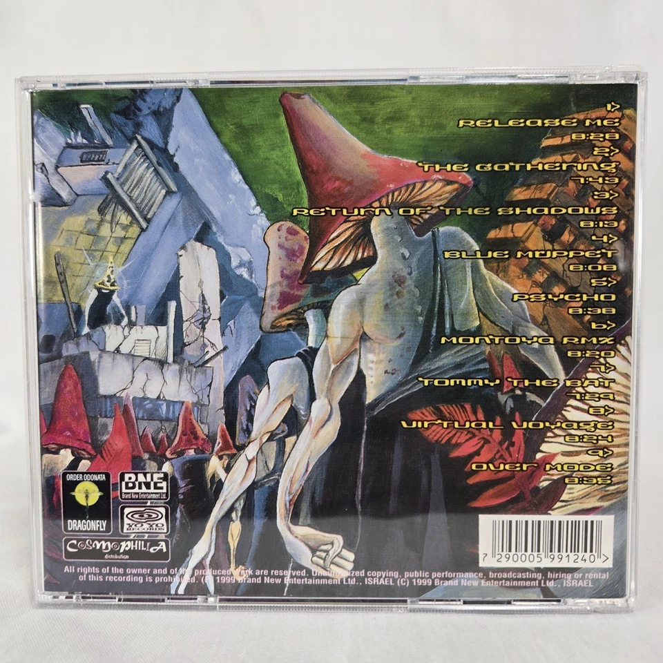 Infected Mushroom The Gathering 1999 CD Psychedelic Trance Mixed Reissue Israel Foto 3 de 4