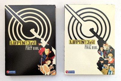 Lupin the 3rd First Haul & Final Haul Movie Packs (DVD, 2006, 10-Disc Set, OOP)
