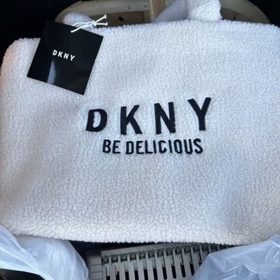 Donna Karan DKNY Be Delicious Sherpa Tote Bag New with Tags. Limited Edition! 