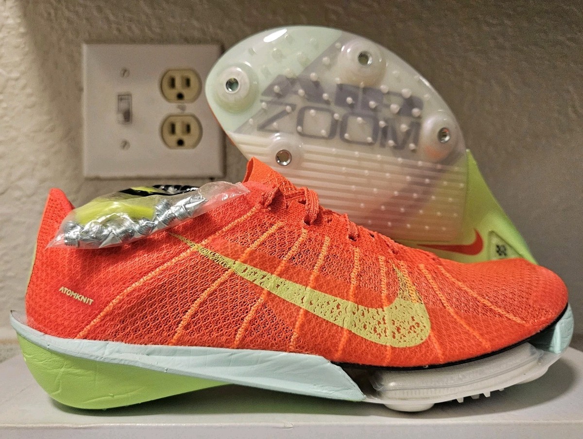 Nike Air Zoom Victory 2 Bright Crimson Track Spikes Mens 6.5