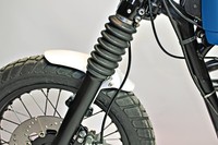 "Jvb-Moto KotflüGel Yamaha SR500 'D-Track' Vorn 18\" Alu-Halter Scrambler Tracker"