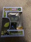 Funko Pop! Vinyl: Marvel - Spider-Man - (Stealth Suit) (Black , Glow , Red) -...