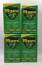 4 IBgard Irritable Bowel Syndrome IBS Relief 48x4 192 ct Exp 11/2027