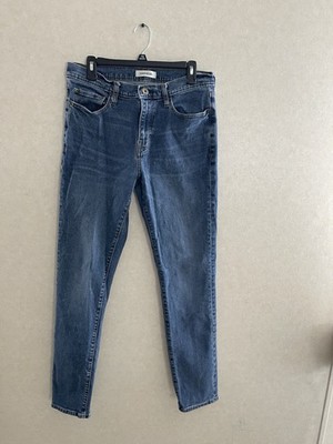 Goodthreads Men s 33x34 Blue Slim Straight Jeans Denim Pants Stretch