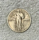 Old U.S. Coin 1928 -S  Standing Liberty Quarter 90 % Silver, Very Nice condition