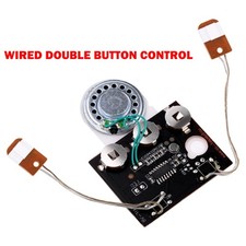 30s Recordable Voice Chip Sound Module DIY Wired Double Button Control USA