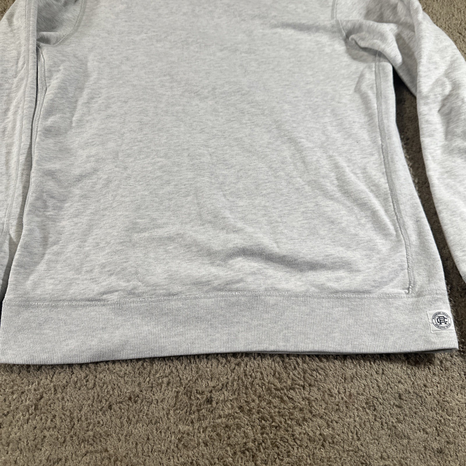 Reigning Champ Pullover Men Medium Gray Handcraft… - image 4