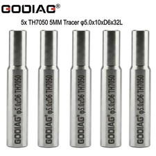 5x GODIAG TH7050 5MM Tracer φ5.0x10xD6x32L Work For SILCA MATRIX PRO,MATRIX EVO