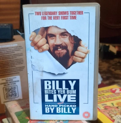 Billy Connolly Billy Bites Yer Bum Live/Hand Picked by Billy VHS PAL 2003 18 - Image 1 of 4