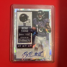 2015 Contenders BRESHAD PERRIMAN RC Rookie Ticket Cracked Ice Auto 12/23 